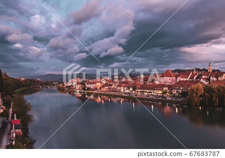 Sunrise at Maribor Sunrise at Maribor 67683787