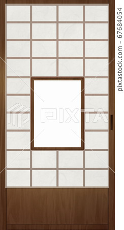 Back of vertical shoji 67684054