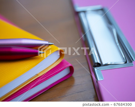 Business image · notebook · binder · female 67684300