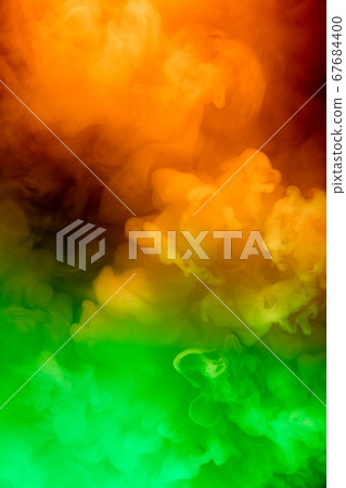 Abstract colorful, multicolored smoke spreading, bright background for advertising or design, wallpaper for gadget 67684400