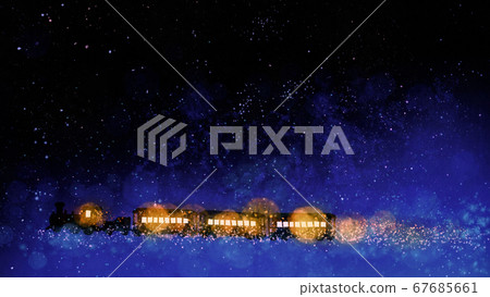 Galactic Railroad Night 67685661