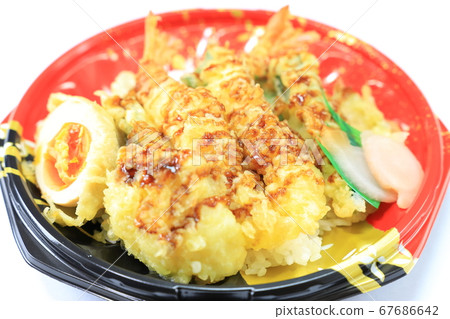 Delicious tempura bento Delicious tempura bento 67686642