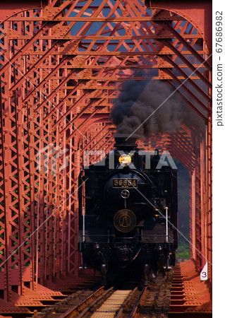 Kuma River Daini Bridge Ryo Trust and SL Hitoyoshi 67686982