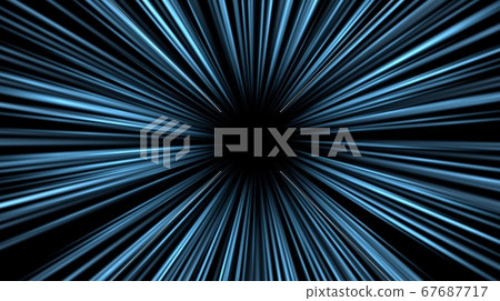 Effect line graphic that makes you imagine zoom or warp Effect line graphic that makes you imagine zoom or warp 67687717