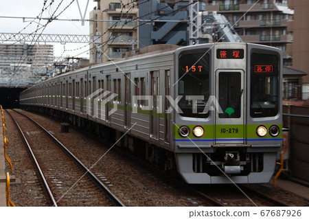 [S] Toei Shinjuku Line 10-000 type 8th car (each stop) 67687926