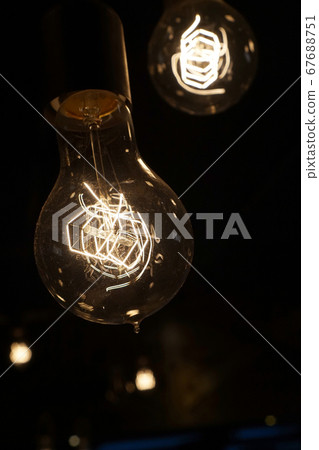 bright filament in vintage lightbulb bright filament in vintage lightbulb 67688751