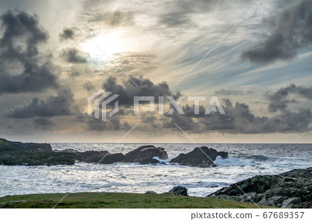 The coastline at Dawros in County Donegal - Ireland. The coastline at Dawros in County Donegal - Ireland. 67689357