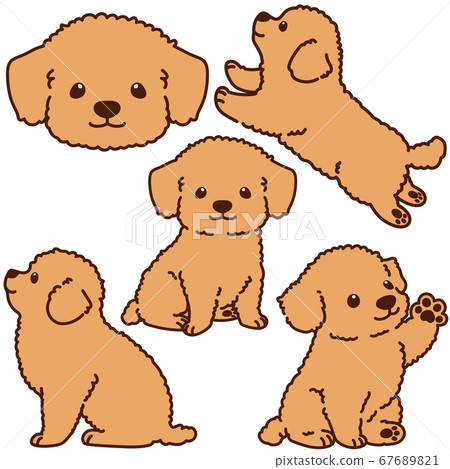 可愛的吉娃娃插圖設置與主線 67689821