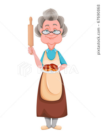 Happy Grandparents day. Cheerful grandmother 67690868