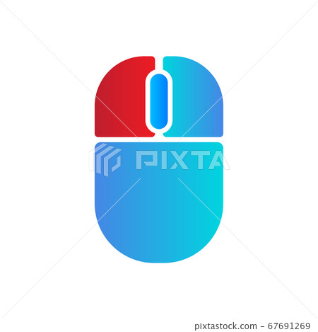 Left mouse button click. Active button left click 67691269