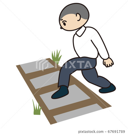Intruders on the track prohibited people dangerous accidents Intruders on the track prohibited people dangerous accidents 67691789