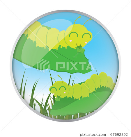Cute worm cartoon Cute worm cartoon 67692892