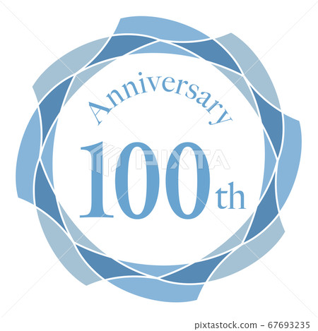 100th anniversary mark 67693235