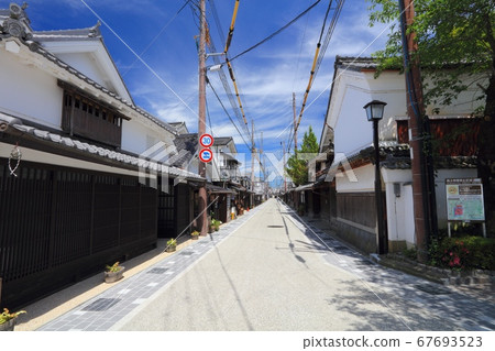 Sasayama Castle Ruins Castle Town/Kawaramachi Tsumairi merchants 67693523