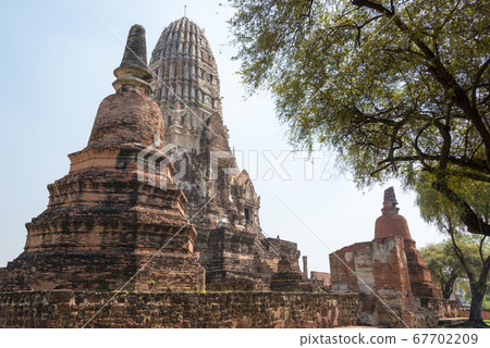 世界遺產大城府歷史公園Wat Ratchaburana泰國大城府 67702209