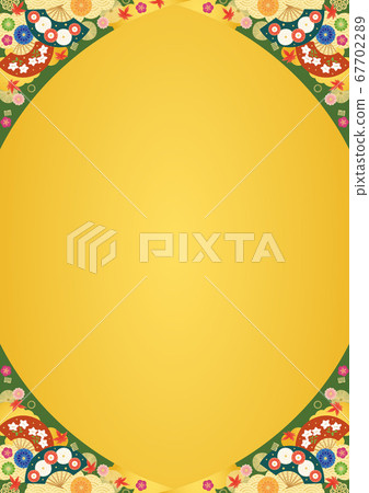 背景素材-秋天日式4-1 67702289