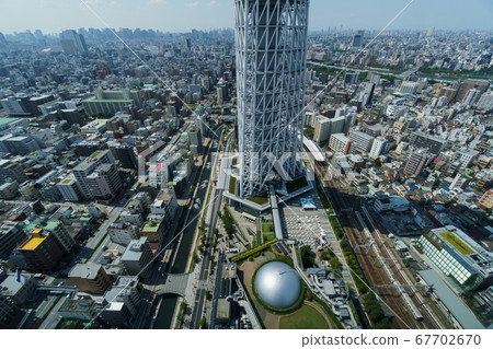 2017年9月拍攝的東京晴空塔景觀 67702670