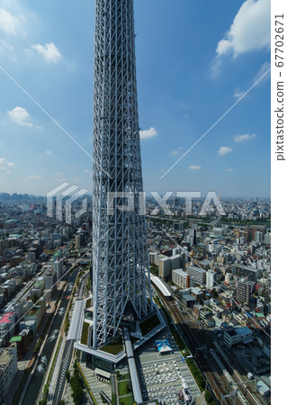 2017年9月拍攝的東京晴空塔景觀 67702671