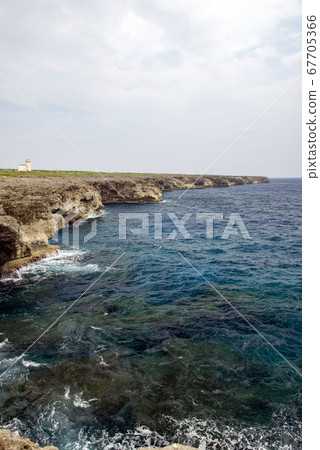 Hateruma Island, Okinawa Prefecture, the southernmost coast of Japan 67705366