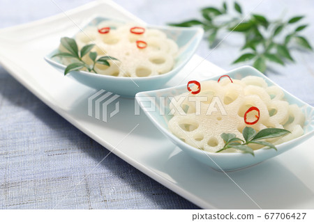 Vinegared vinegar lotus root 67706427