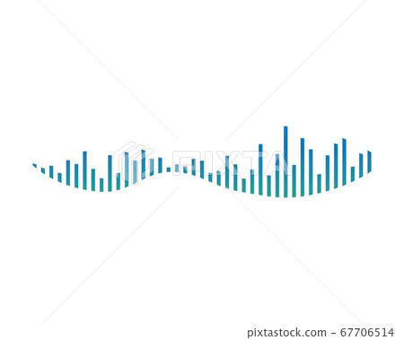 sound wave ilustration sound wave ilustration 67706514