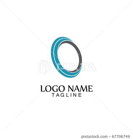 Circle logo and symbol vector icon template app - Stock Illustration ...