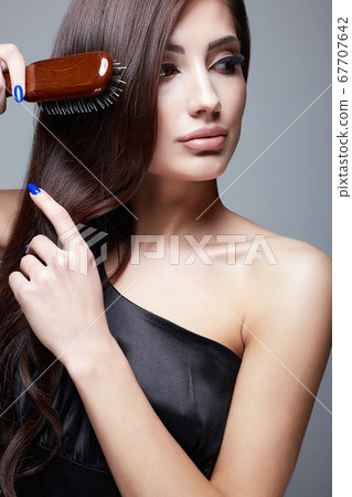 fashion beauty portrait of beautiful woman with fashion beauty portrait of beautiful woman with 67707642