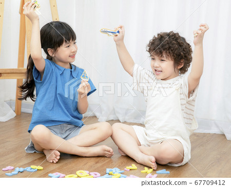 Children play family 67709412