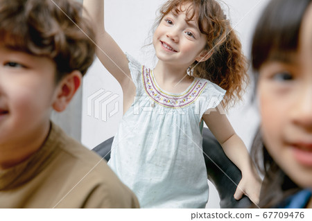 Child teacher study Child teacher study 67709476