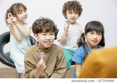 Child teacher study Child teacher study 67709490