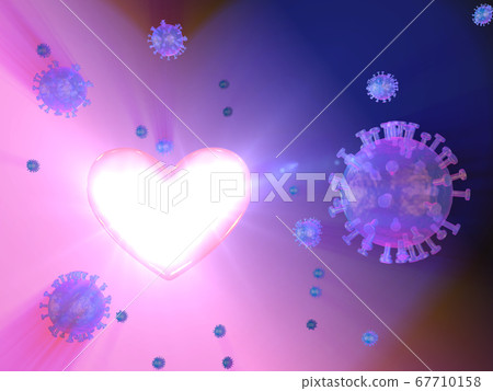 Heart virus illness infection prevention corona 5 heart heart Heart virus illness infection prevention corona 5 heart heart 67710158