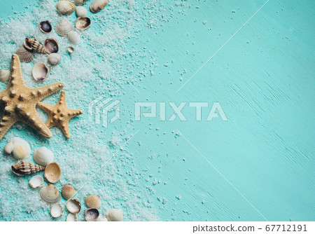 Creative flat lay concept of summer travel Creative flat lay concept of summer travel 67712191