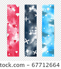 Collection of bookmark tags illustration design. 67712664