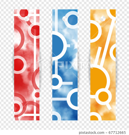 Collection of bookmark tags illustration design. Collection of bookmark tags illustration design. 67712665