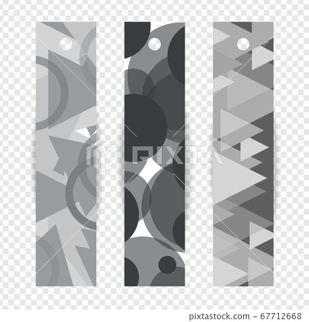 Collection of bookmark tags illustration design. Collection of bookmark tags illustration design. 67712668