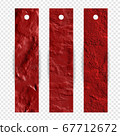 Collection of bookmark tags illustration design. 67712672