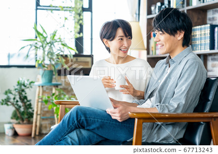 Couple couple living middle lifestyle Couple couple living middle lifestyle 67713243