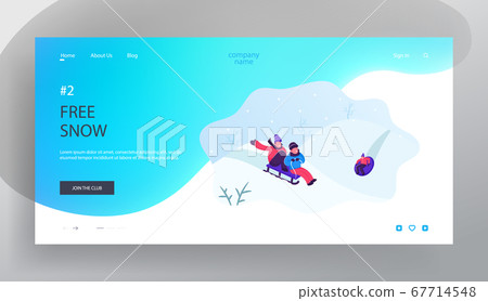 Little Children Riding Sleds and Tubing Downhills Website Landing Page. Happy Toddlers Enjoying Sledge Ride in Snowy Winter Park with Snow Hills Web Page Banner. Cartoon Flat Vector Illustration Little Children Riding Sleds and Tubing Downhills Website Landing Page. Happy Toddlers Enjoying Sledge Ride in Snowy Winter Park with Snow Hills Web Page Banner. Cartoon Flat Vector Illustration 67714548