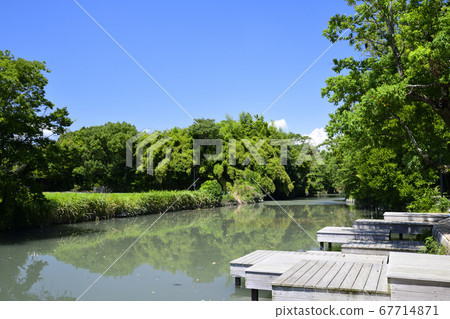 Yanagawa City Scenery with excavation Yanagawa City Scenery with excavation 67714871