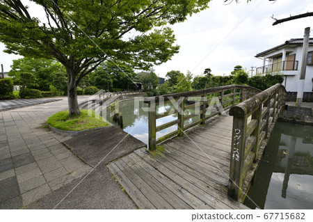 Yanagawa City Scenery with excavation Yanagawa City Scenery with excavation 67715682