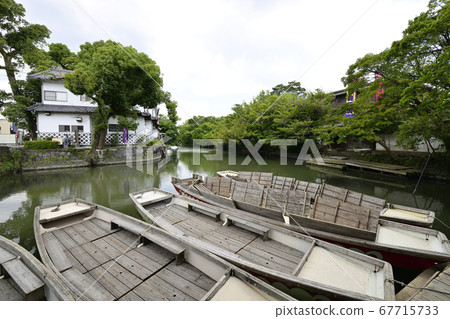 Yanagawa City Scenery with excavation 67715733
