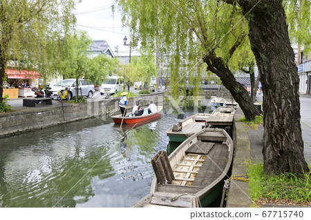 Yanagawa City Scenery with excavation 67715740