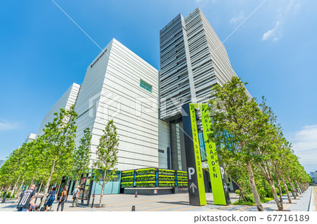 江東區有明2丁目附近的東京風光的城市風光 67716189