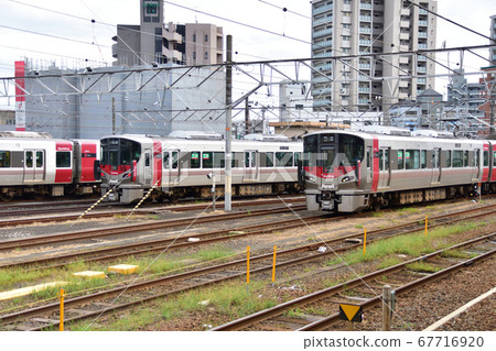 Scenery from the window of Sanyo Main Line from Tokuyama Station to Miyajimaguchi Station 67716920