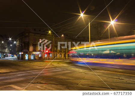 Krakow tram trails Krakow tram trails 67717350