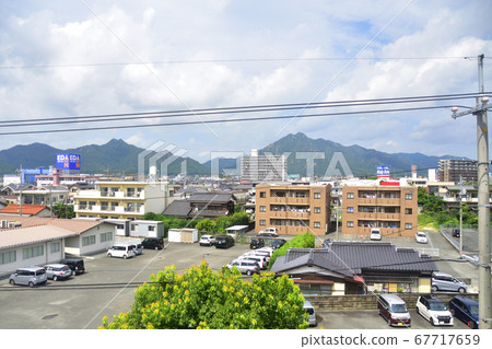 Scenery from the window of Sanyo Main Line from Shimonoseki Station to Tokuyama Station Scenery from the window of Sanyo Main Line from Shimonoseki Station to Tokuyama Station 67717659