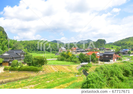 從下關站到德山站的山陽本線窗口風景 67717671