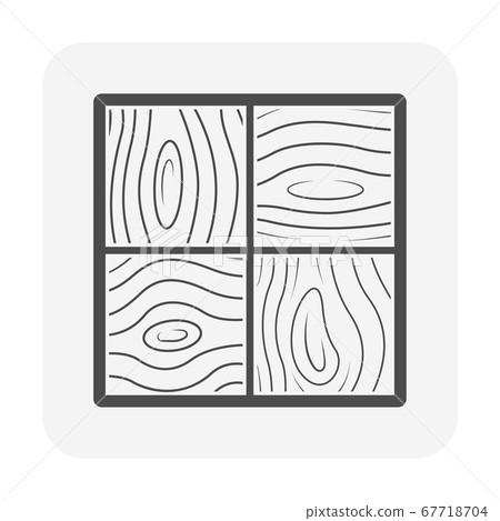 Wood floor and material vector icon design on Wood floor and material vector icon design on 67718704