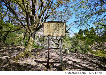 Tajima Yagi Castle Ruins Honmaru Information Board 67718705