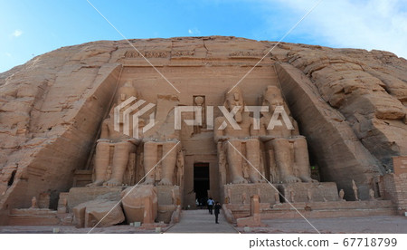 Temples of Abu-Simbel in Egypt Temples of Abu-Simbel in Egypt 67718799